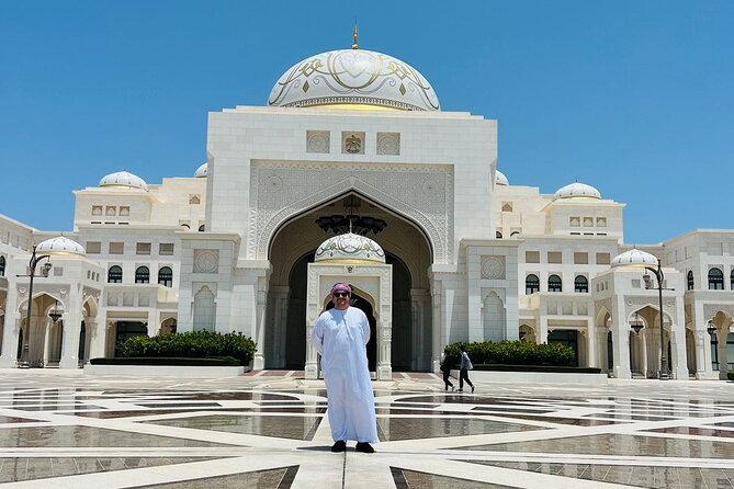 8 hours Abu Dhabi Grand Mosque and Qasar Al Watan Palace Tour - Emirates Palace Mandarin Oriental: luxury exterior energy, simple rules