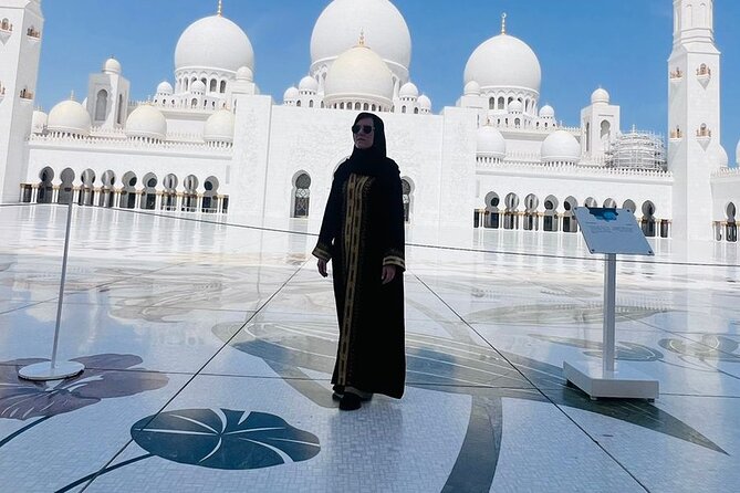 8 hours Abu Dhabi Grand Mosque and Qasar Al Watan Palace Tour - Price and value: $94.89 with one extra fee to budget for