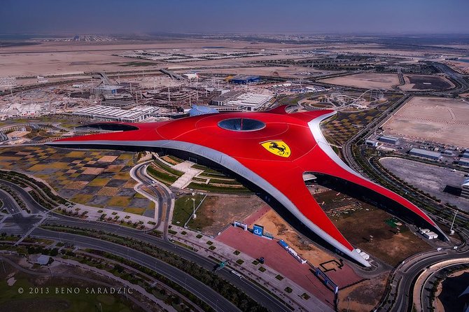 Abu Dhabi City Tour with Grand Mosque and Ferrari World from Dubai - Ferrari World Yas Island: race-driver energy without needing to be a car fan