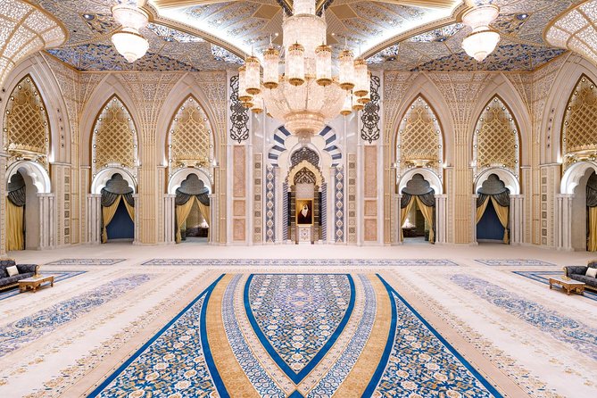 Abu Dhabi Day Tour From Dubai with Sheikh Zayed Grand Mosque - Qasr Al Watan / Presidential Palace: the drive-by context stop