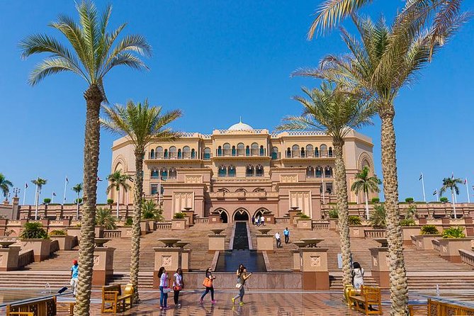 Abu Dhabi Full Day City with Grand Mosque Visit , Ferrari World Stop - Corniche Views and Palace Stops: Big-Sky Abu Dhabi Aesthetics