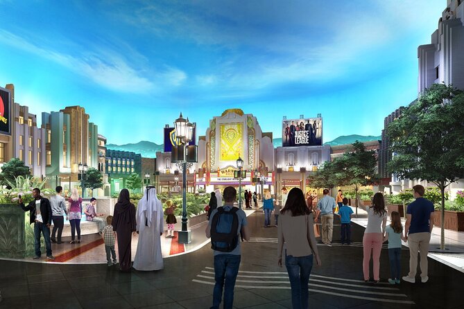 Abu Dhabi Mosque and Entry ticket to Warner Bros from Dubai - How the Transport and Pickup Makes the Day Feel Effortless