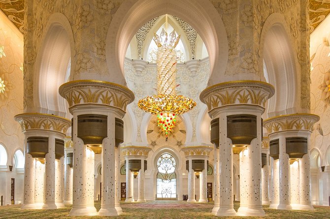 Abu Dhabi Mosque with Qasr Watn and Lunch at Emirates Palace - Guides make the difference: Mehboob and Hassan Abbas