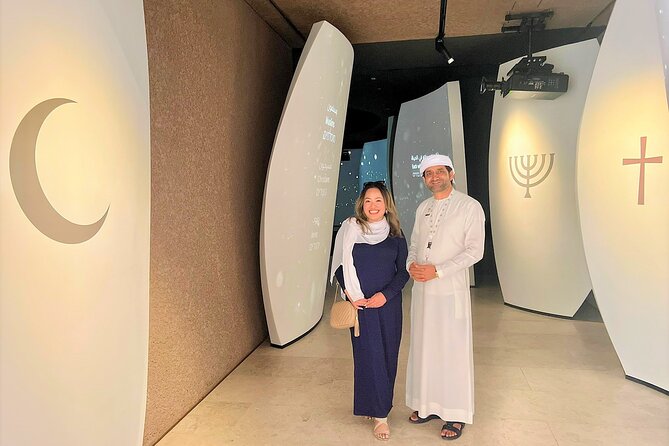 Abu Dhabi Private City Tour with Grand Mosque, From Dubai - Saadiyat Island: Louvre Abu Dhabi and the Abrahamic Family House