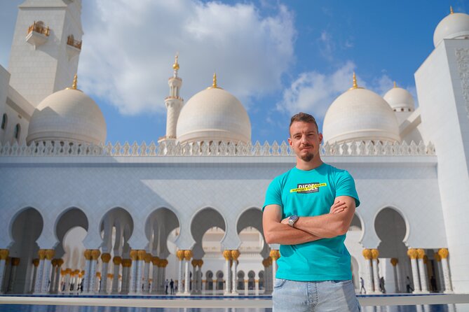 Abu Dhabi Sheikh Zayed Mosque Half-Day Guided Tour from Dubai - Marble, Domes, and Design Details Worth Noticing