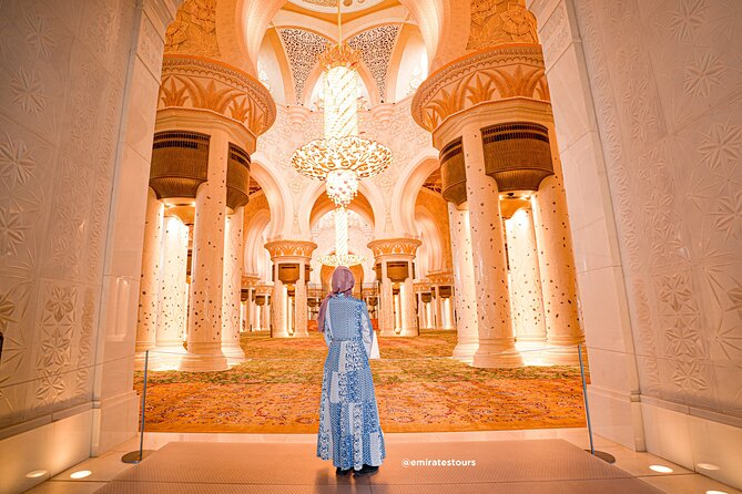 Abu Dhabi Sightseeing Tour: Sheikh Zayed Mosque, Heritage Village & Dates Market - Corniche drive-by: a quick Abu Dhabi orientation moment
