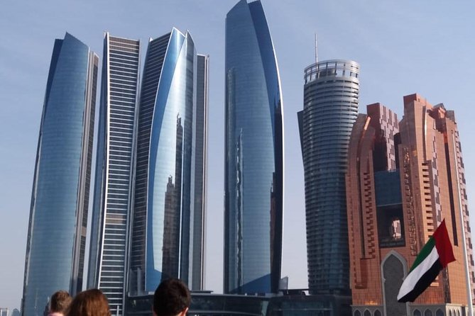 Abu Dhabi tour from Dubai small group with guide, Grand Mosque - Corniche, Emirates Palace, and the Heritage Village detour that adds depth