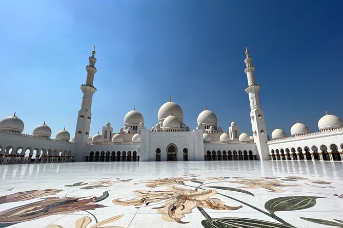 Abu Dhabi Tour Grand Mosque Emirates Palace Heritage Village - Sheikh Zayed Grand Mosque Center: The One Stop You’ll Remember