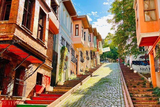 Balat Chore Mosque and Sunset Multiple Tour - Balat street level: Colorful Stairs and real neighborhood rhythm