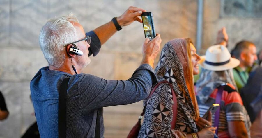 Basilica Cistern, Hagia Sophia, Blue Mosque Tickets & Audios - Hagia Sophia: Upper Gallery Views, Worship Areas, and Renovation Notes