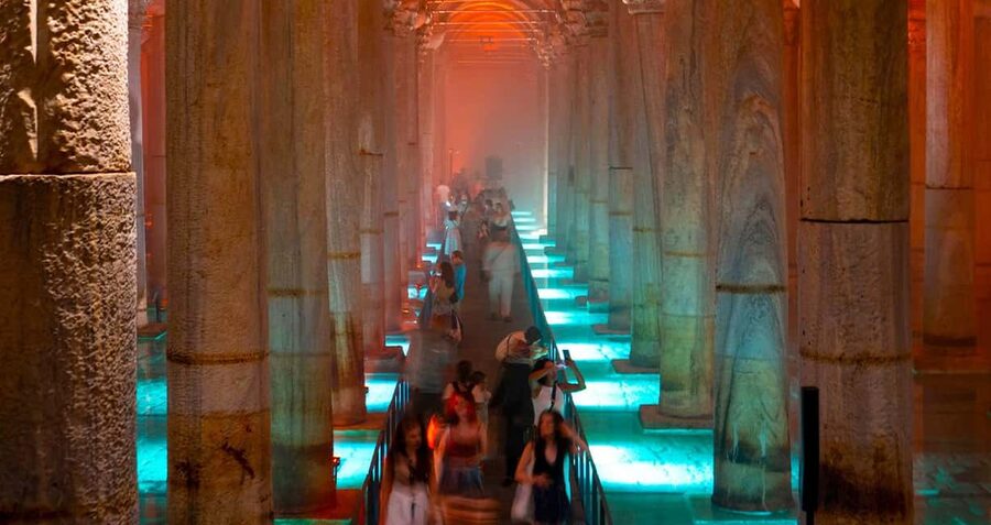 Basilica Cistern, Hagia Sophia, Blue Mosque Tickets & Audios - Basilica Cistern: Underground Time, Glowing Columns, and Medusa Heads
