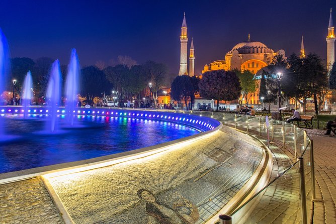 By Night: Hagia Sophia and Blue Mosque - Nighttime Value in Sultanahmet: What This 3-Hour Loop Covers