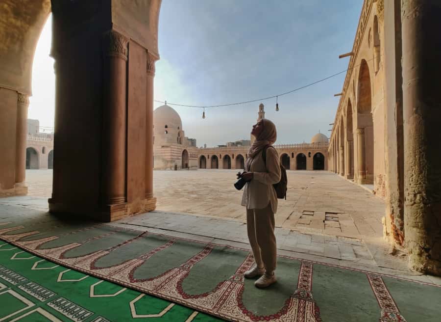 Cairo Heritage Tour: Golden Palace, Oldest Mosque with Lunch - Ibn Tulun Mosque: The Courtyard, the Arches, and the Spiral Minaret Moment