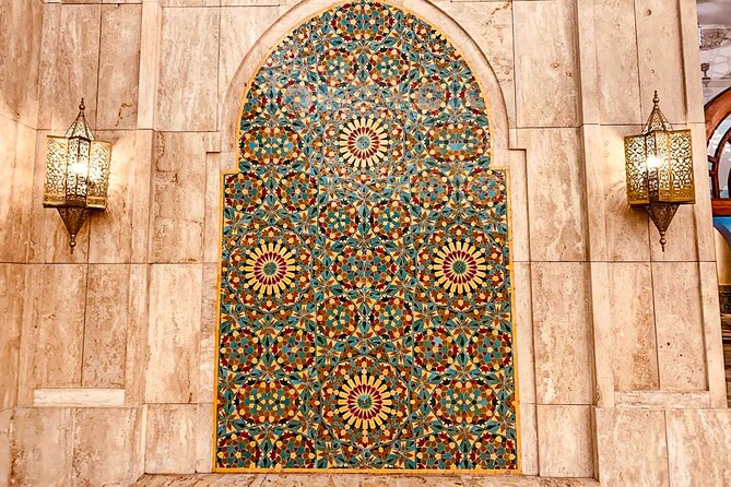 Casablanca City Tour: Hassan II Mosque, Arab League Park & Sights - Arab League Park, Notre Dame of Lourdes, and Habous area architecture