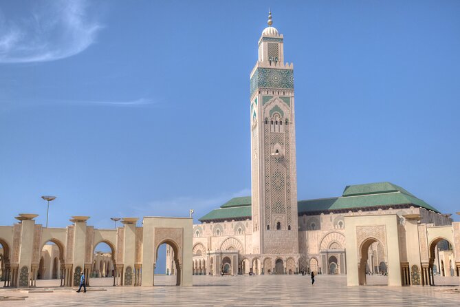 Casablanca Guided Tour with Hassan II Mosque Admission - Notre Dame of Lourdes: modern church design plus stained glass