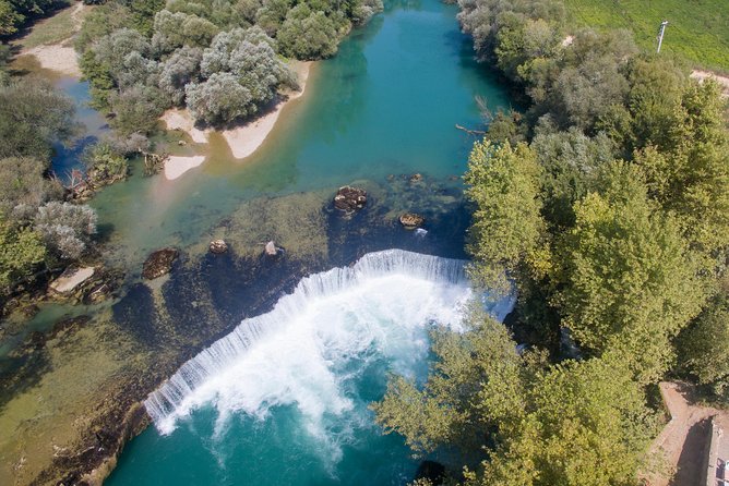 City of Side: Electric Catamaran Cruise & Lunch & Waterfall - Manavgat Dam to Green Canyon View: Your Photo Window Before the Lake