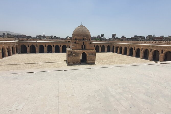 Coptic Cairo, Mosques , sailing on Nile and Bazaar Private Tour with Lunch - Ibn Tulun Mosque: climb the minaret view
