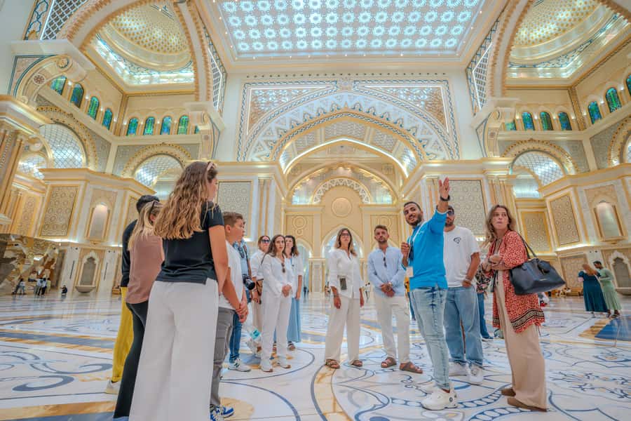 Dubai: Abu Dhabi Day-Trip Grand Mosque, Royal Palace & Lunch - Key highlights you should care about