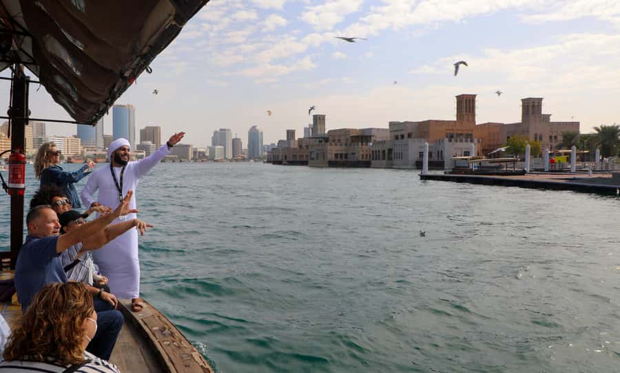 Dubai: Half-Day City Tour with Blue Mosque, Creek, and Souks - Al Khayma Heritage House and the Tea-and-Coffee Break
