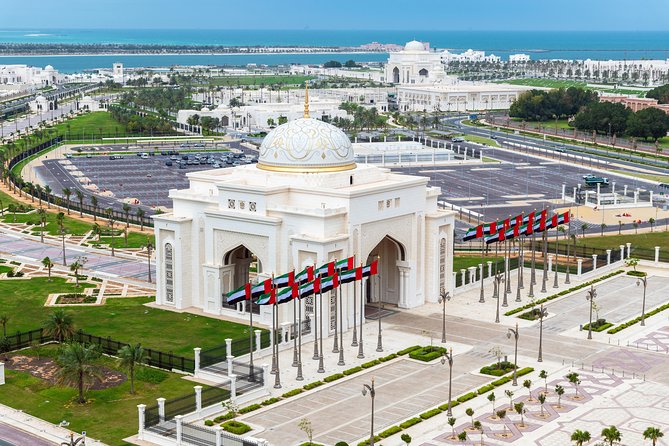 Dubai to Abu Dhabi Day Trip: Grand Mosque, Palace & Etihad Towers - Etihad Towers: Views, Tickets Included, and a Corniche Finale
