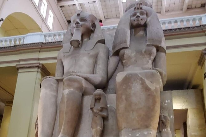 Egypt's Highlight Day Tour To Giza Pyramids, Museum, Azhar Mosque &Felucca Ride - Egyptian Museum: Tutankhamun Treasures and Mummies Up Close