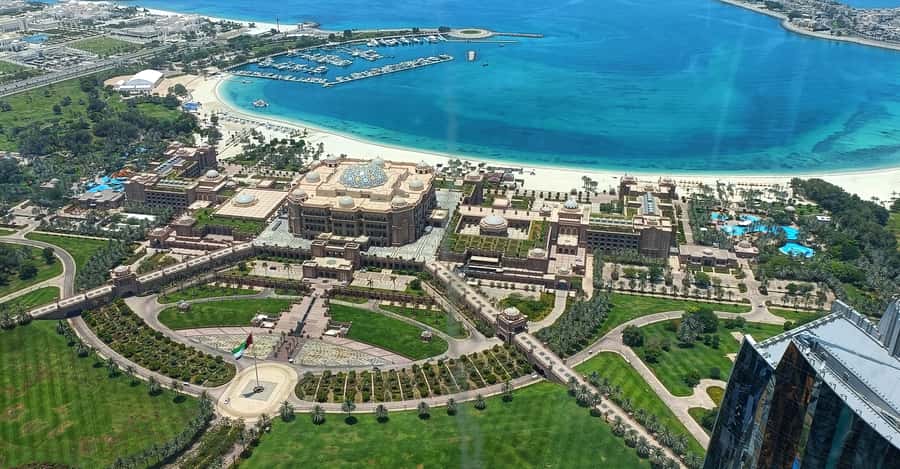 From Abu Dhabi: Grand Mosque, Royal Palace, and Etihad Tower - Qasr Al Watan (Presidential Palace): culture you can read in the stone