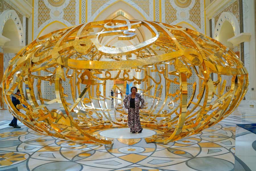 From Abu Dhabi: Grand Mosque, Royal Palace& Heritage Village - Hotel pickup to drop-off: how the day actually runs