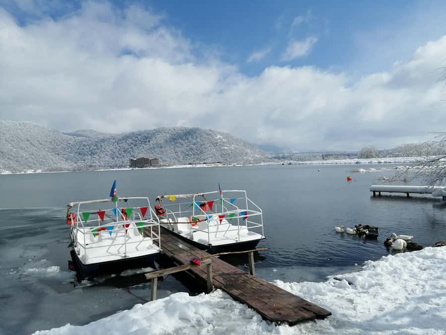 From Baku: Gabala Cable Car, Nohur Lake & Juma Mosque Trip - Hotel Pickup and Comfortable Transport From Baku