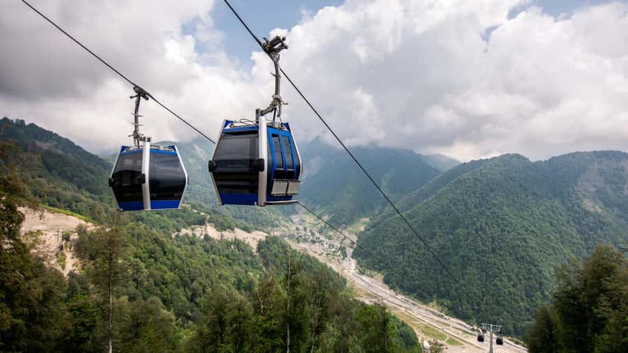 From Baku: Gabala Cable Car, Nohur Lake & Juma Mosque Trip - The Tufandag Cable Car: The Part You Should Budget For