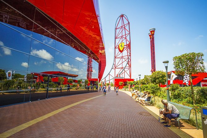 From Dubai: Abu Dhabi City Sightseeing & Sheikh Zayed Mosque - Ferrari World stop: photo memories with just enough time