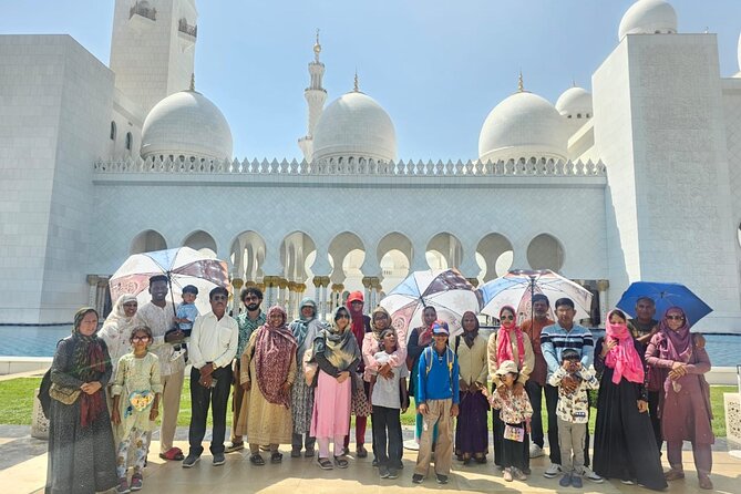 Full Day Abu Dhabi City Tour Sheikh Zayed Grand Mosque from Dubai - Corniche: 8 kilometres of waterfront, paths, and a lifeguarded beach