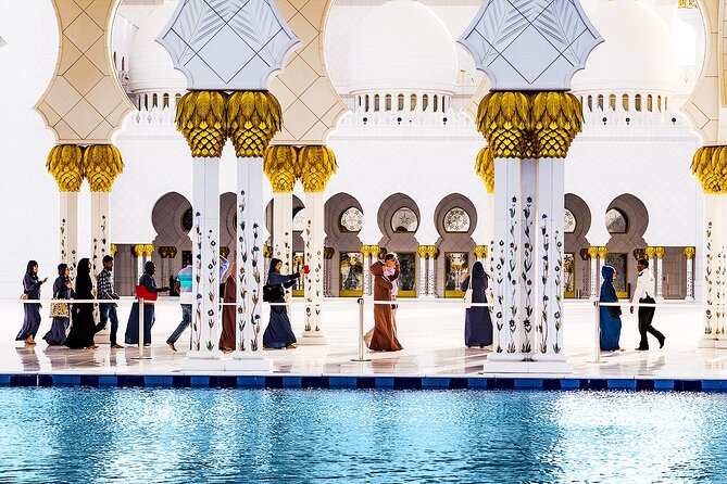 Full Day Abu Dhabi City Tour with Sheikh Zayed Mosque - Qasr Al Watan photo stop: fast, but it adds scale