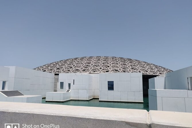 Full-Day Tour in Abu Dhabi with Pick up, Grand Mosque - Louvre Abu Dhabi Exterior: Modern Architecture Plus a Quick Water View