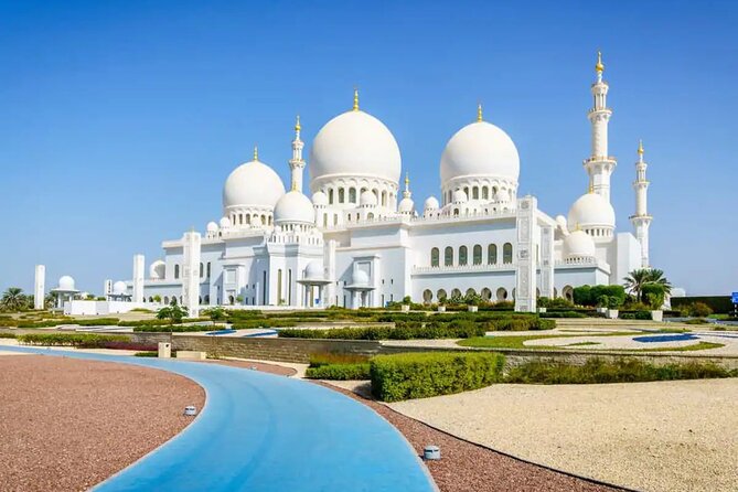 Guided Abu Dhabi City Tour with Sheikh Zayed Grand Mosque - Photo-stop power: Etihad Towers, Emirates Palace, and the presidential palace views