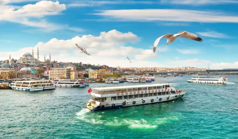 Hagia Sophia, Bosphorus cruise Blue Mosque, Small Group tour - A Seven-Hour Istanbul Hits-Map (That Still Feels Human)