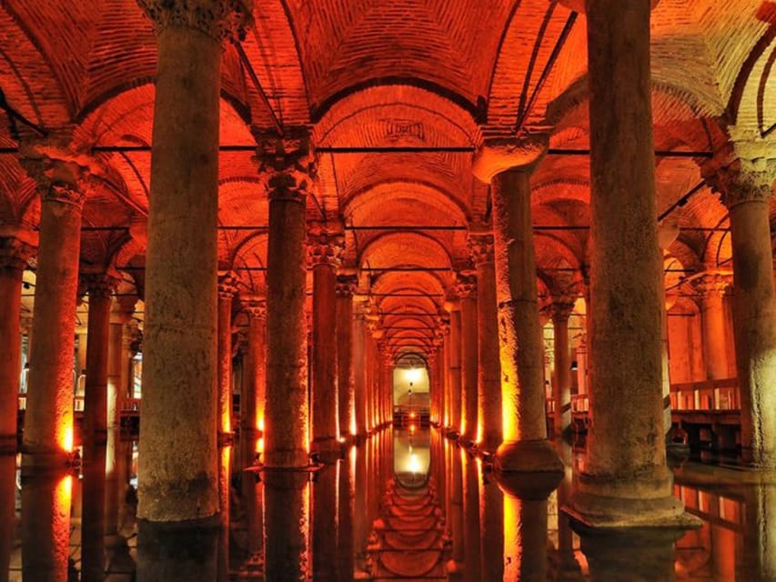 Istanbul: Blue Mosque, Basilica Cistern, & Hagia Sophia Tour - Basilica Cistern Skip-the-Line: The Underground Water World