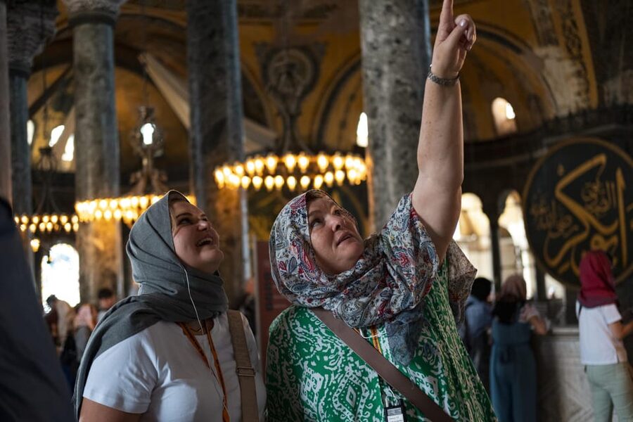 Istanbul: Blue Mosque & Hagia Sophia Guided Tour w/ Tickets - Hagia Sophia with Pre-Reserved Entry: Cathedral to Mosque