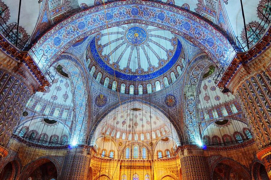 Istanbul: Blue Mosque, Hagia Sophia, & Old Town Walking Tour - Blue Mosque with modest dress, priority entry, and smart orientation