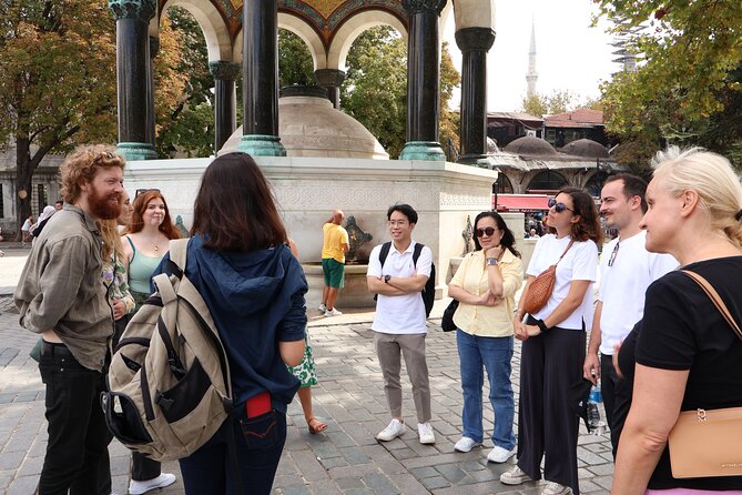 Istanbul: Blue Mosque, Hagia Sophia & Sultanahmet Tour - Blue Mosque Visit: Courtyard Calm, Then Tilework Drama