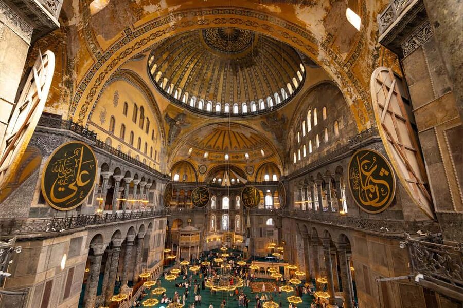 Istanbul: Hagia Sophia Tour with Optional Blue Mosque Tour - Entering the Skip-the-Line Flow at Hagia Sophia
