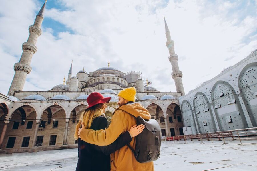 Istanbul: Private photoshoot at Hagia Sophia&Blue Mosque - Hagia Sophia Stop: Getting the Scale Without Losing the Person