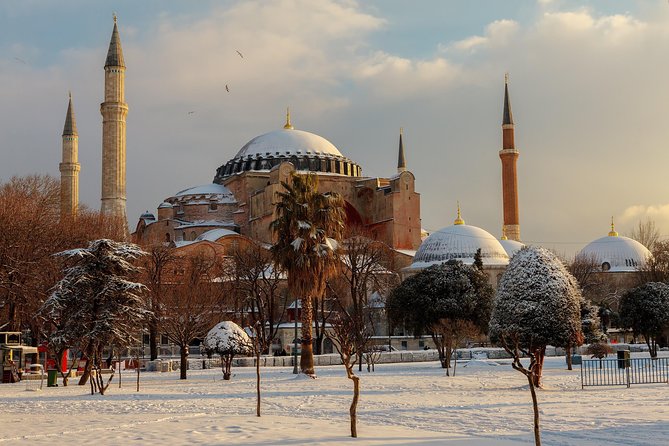 Morning Istanbul: Half-Day Tour with Blue Mosque, Hagia Sophia, Hippodrome and Grand Bazaar - Blue Mosque: The Six-Minaret Skyline and the Tile Details