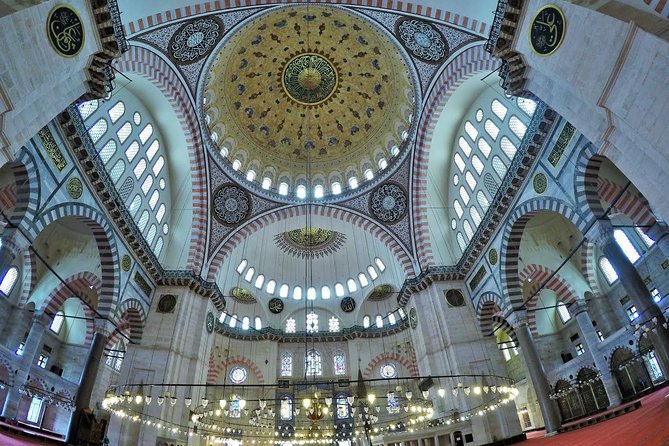 Off The Beaten Path Istanbul, Suleymaniye Mosque Fener and Balat - Stop 2: Zeyrek Mosque, tea at Kadinlar Pazari, and Valens Aqueduct vibes