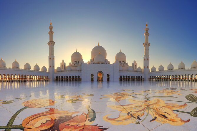 Private Abu Dhabi City Tour with Emirates Palace, Grand Mosque - Sheikh Zayed Grand Mosque: the “real anchor” stop