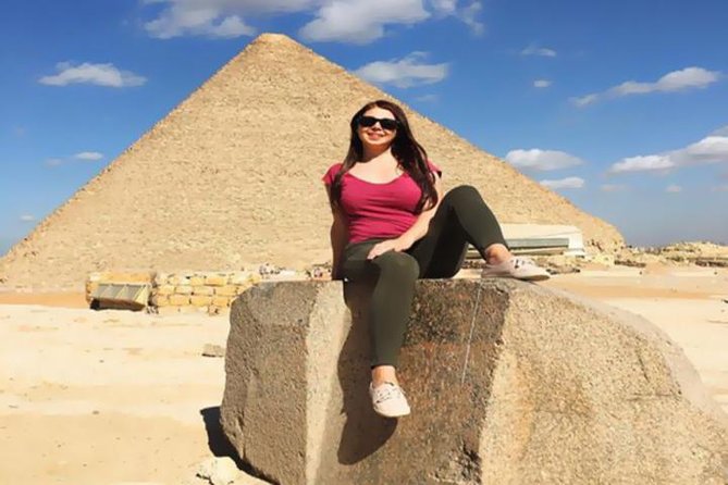 Private Day Tour to Giza pyramids Egyptian Museum Alabaster Mosque and Khan Market from Cairo - 8:00 am Cairo pickup to a full 9-hour ancient day