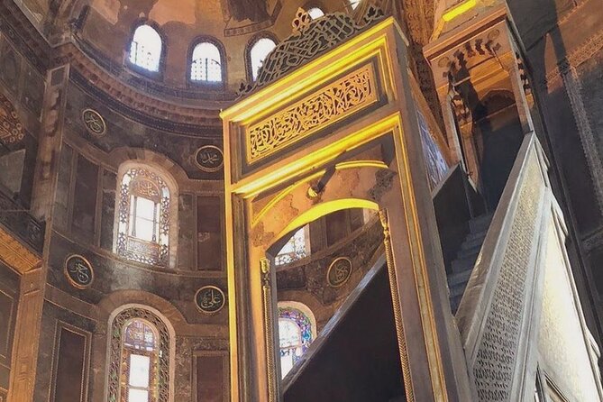 Private Hagia Sophia Sultanahmet Blue Mosque Cistern Grand Bazaar - Deraliye lunch break: Ottoman-style menu near the landmarks