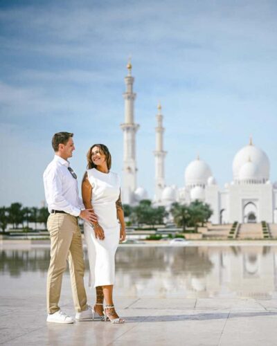 Professional Photoshoot at Sheikh Zayed Mosque - How the 45 to 90 minutes usually flows on-site