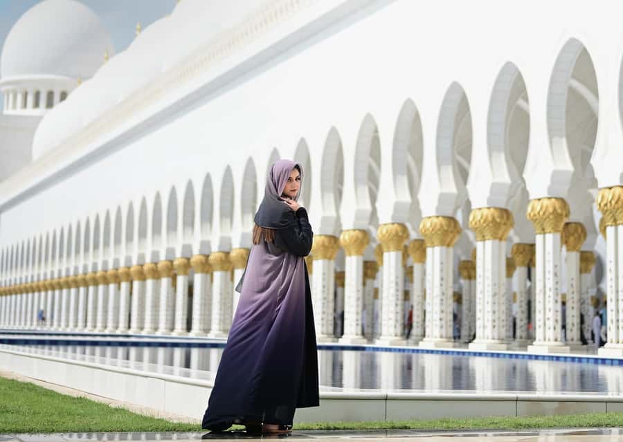 Professional Photoshoot at Sheikh Zayed Mosque - What the photos usually look like (based on the guidance style)
