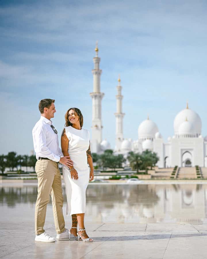 Professional Photoshoot at Sheikh Zayed Mosque - How the 45 to 90 minutes usually flows on-site