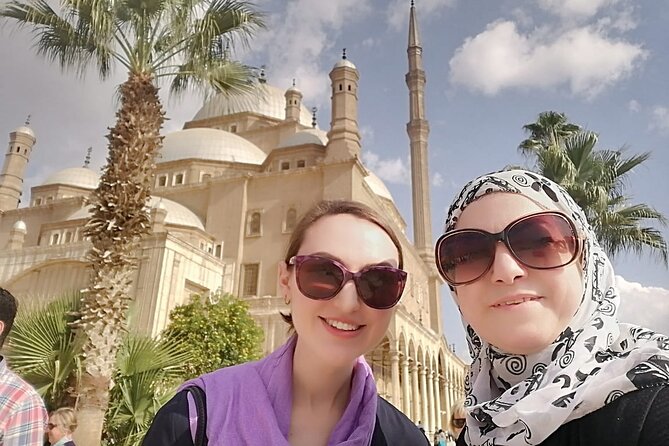 VIP Tour Coptic Cairo ,Islamic Mosque and old Market with Lunch - Stop 2: Salah El Din Citadel and Mohamed Ali Alabaster Mosque
